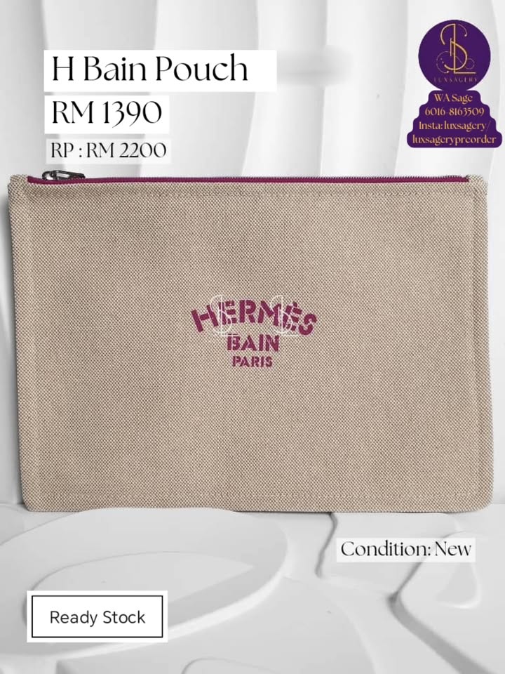 Hermes Bain Pouch  - Image 1