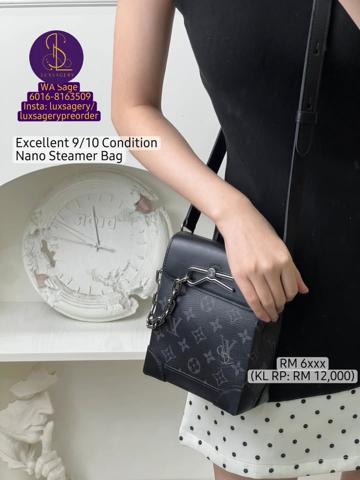 Louis Vuitton Nano Steamer Bag 