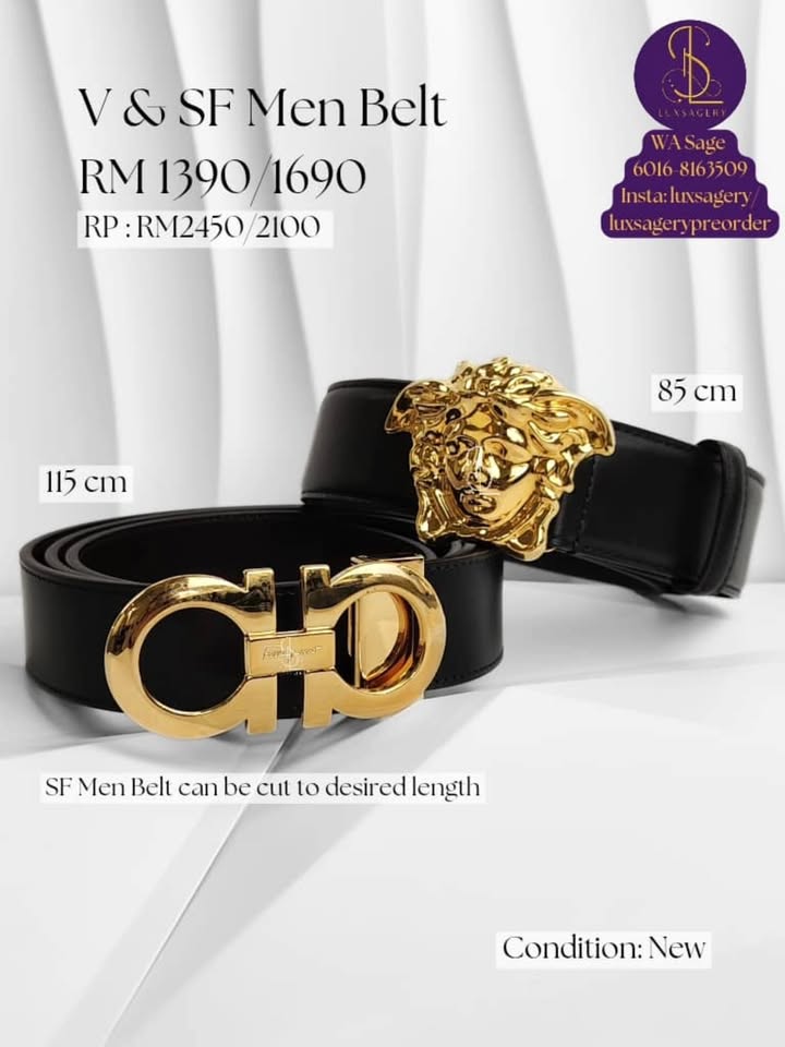 V & SF Men Belt