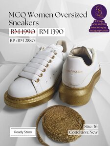 Alexander McqueenWomen Oversized Sneakers - Image 2