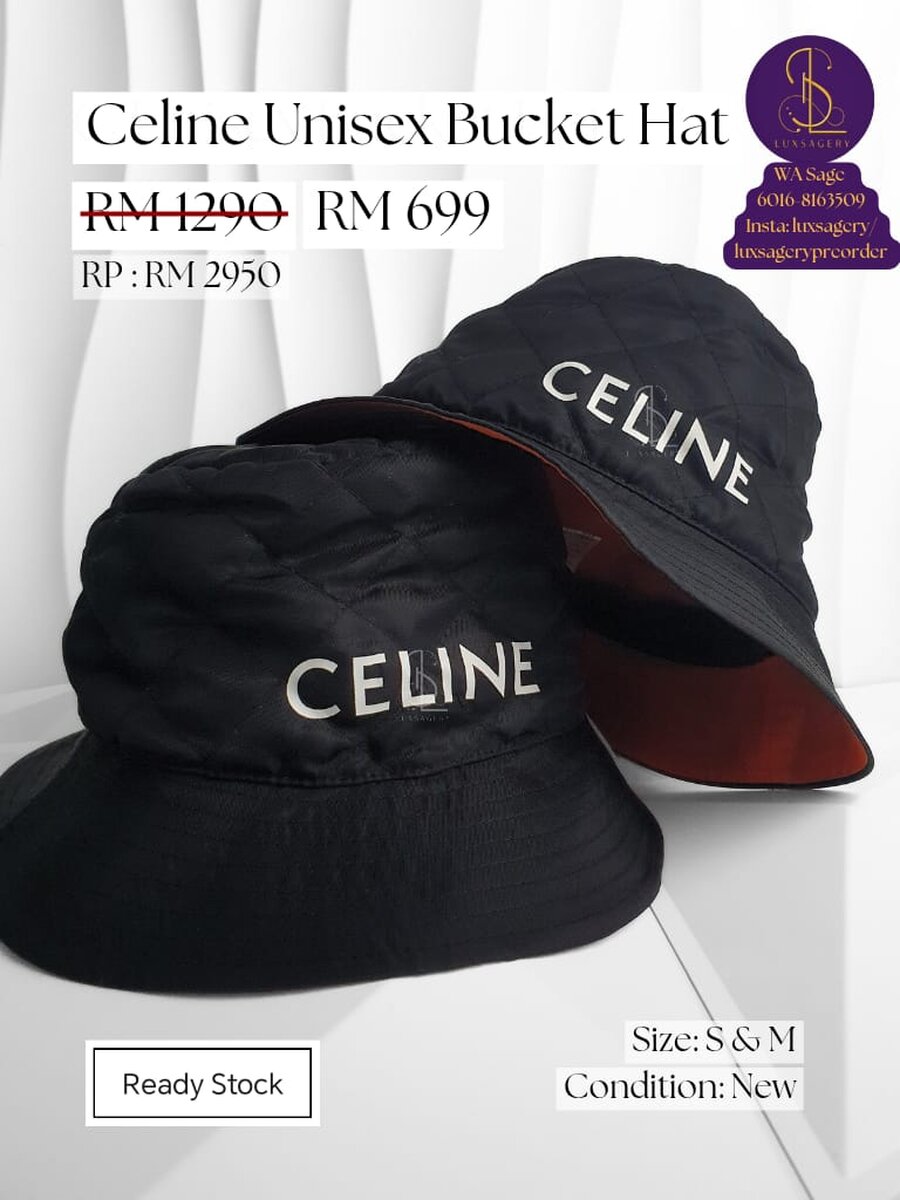 Celine Unisex Bucket Hat