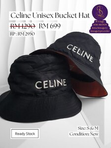 Celine Unisex Bucket Hat - Image 2
