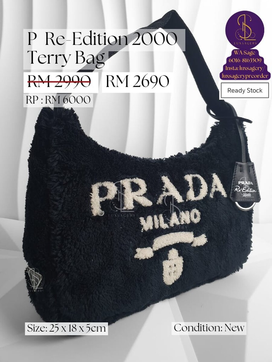 Prada Re-Edition Terry Bag