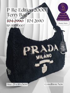 Prada Re-Edition Terry Bag - Image 2