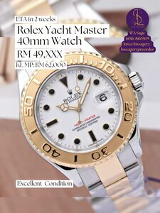 Rolex Yacht Master 40mm Watch  - Image 2