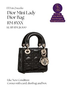 Dior Mini Lady Dior Bag - Image 2